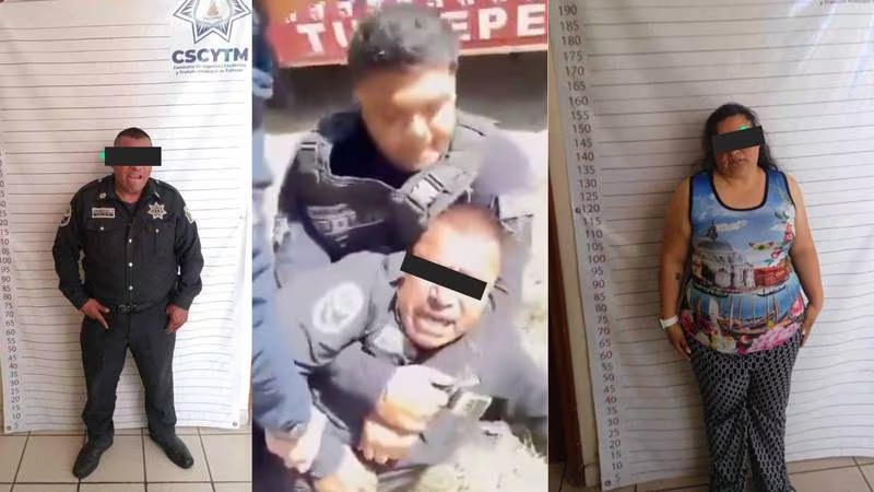 VIDEO: Detienen a policía por tener relaciones en una patrulla
