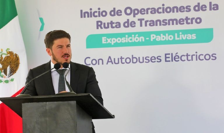 Inicia ruta de camiones eléctricos en Monterrey, Nuevo León