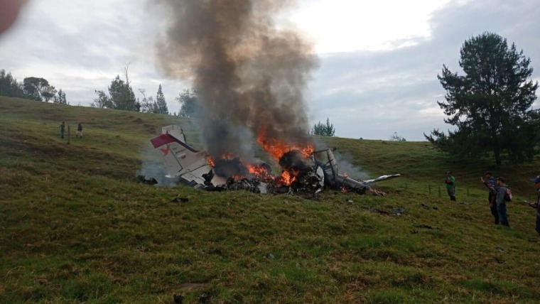 Cuatro personas mueren en un accidente de un avión ambulancia en Colombia
