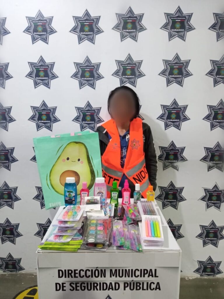 Llenó el carrito del super de mercancía, pero….