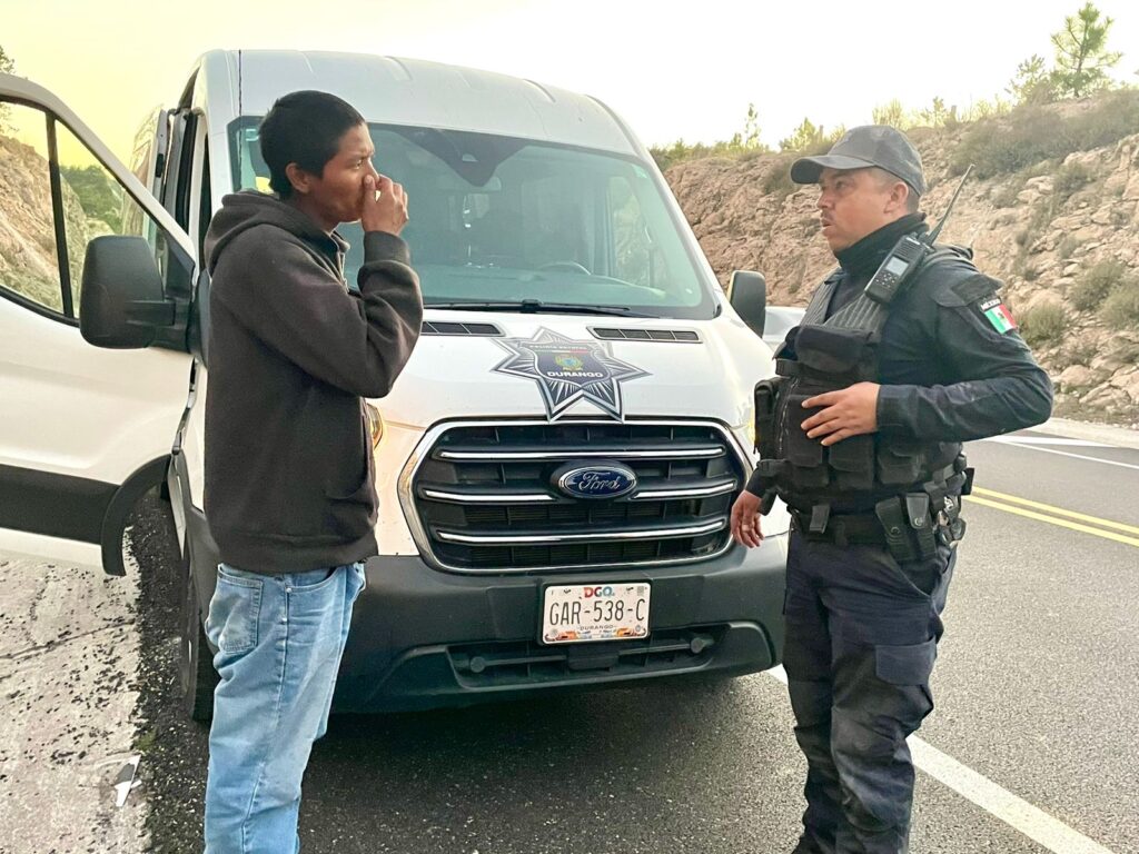 Aparecieron familiares de joven caminante