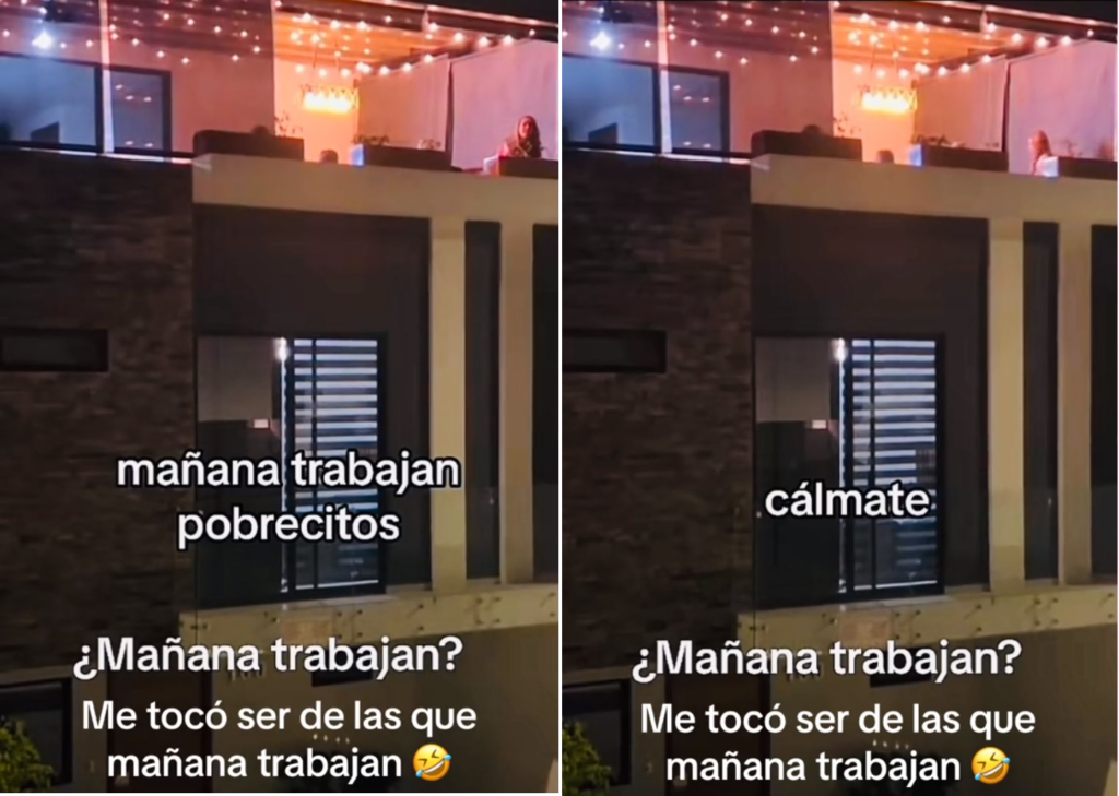 ‘Lady Mediocres’: Se burla de vecinos por tener que trabajar temprano
