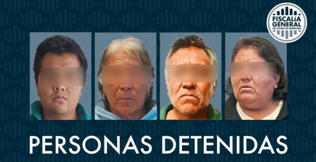 Cinco familiares asesinan a un pariente para adueñarse de su vivienda en Querétaro