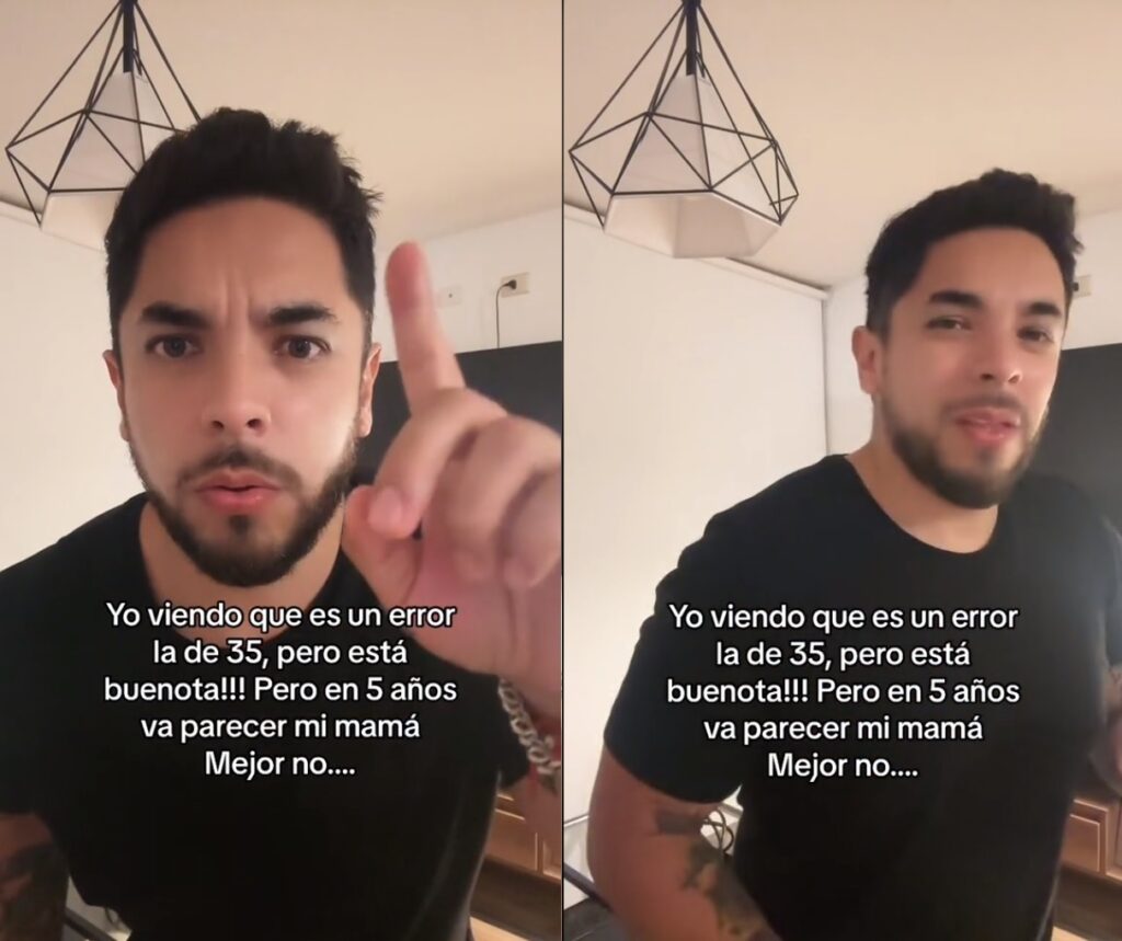 Hombre de 42 dice que no saldría con mujeres de 35 porque parecen su mamá