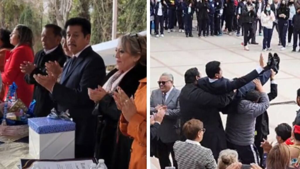 Profesor es homenajeado conmovedoramente al jubilarse tras 43 años dedicados a la enseñanza