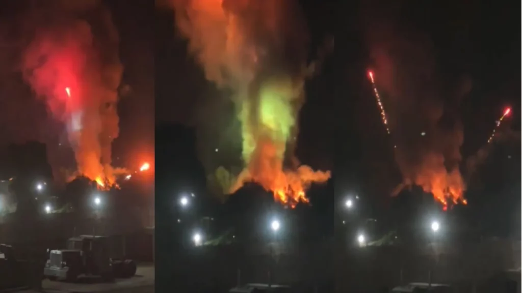 VIDEO: Explota bodega de pirotecnia en Ecatepec