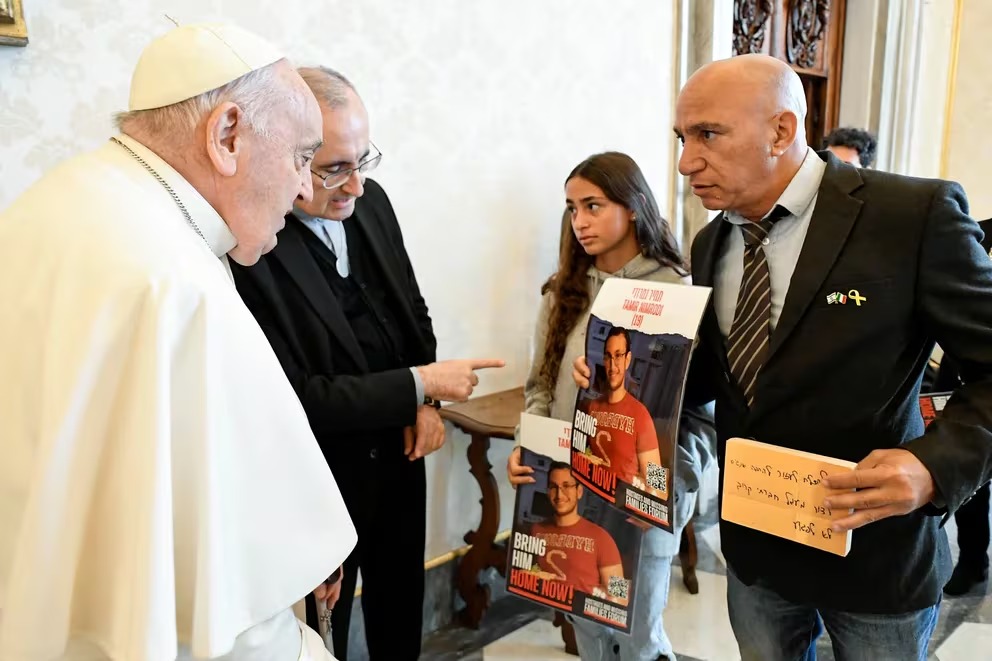 Papa Francisco recibió a familiares de rehenes de Hamás; esto se sabe