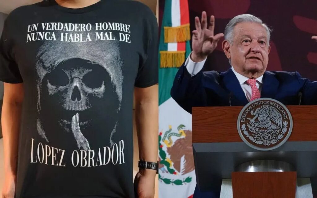 AMLO defiende ‘libertad religiosa’ de mexicanos por usar imágenes de la Santa Muerte para apoyarlo