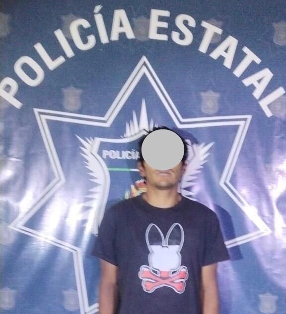 Policías lo sorprendieron con droga