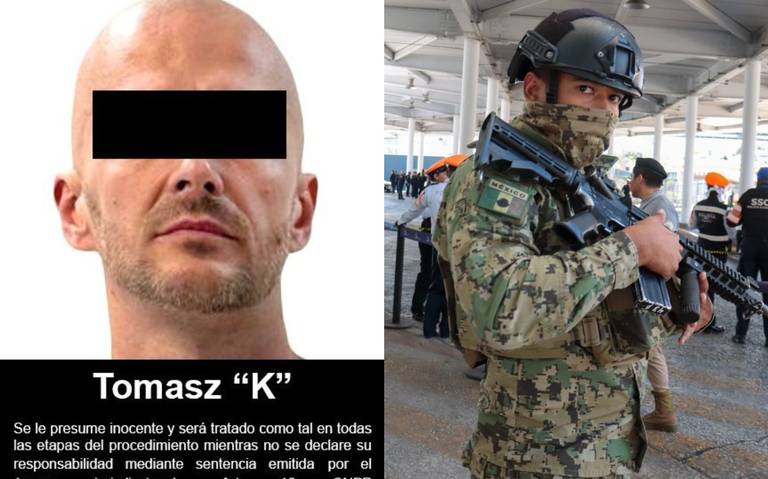 Desde México, extraditan a Europa al sospechoso de narcotráfico Tomasz Kruczkowski