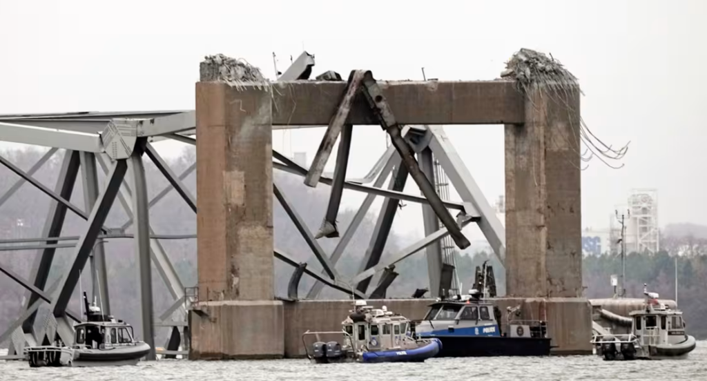 Encuentran el cuerpo del último trabajador muerto en el Puente de Baltimore