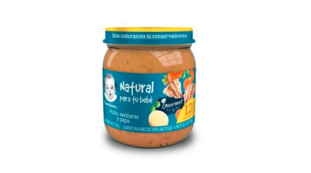 Advierten que el consumo de este producto de Gerber podría causar enfermedades crónicas en bebés