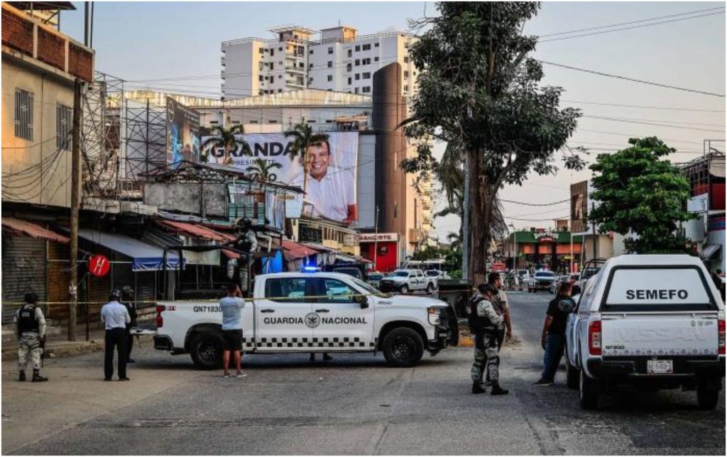 Dejan cuatro cuerpos desmembrados frente al penal de Acapulco