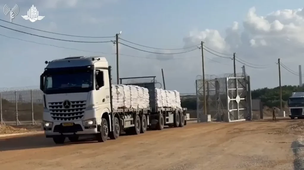 Israel inaugura el paso ‘Erez Occidental’ en el norte de Gaza, facilitando la entrada de ayuda humanitaria