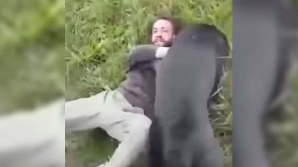 VIDEO: Hombre se cita con niña y así lo recibe el padre de la menor