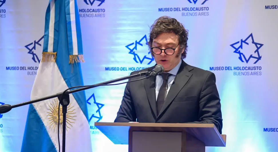 Javier Milei califica de «aberrantes» las protestas propalestinas en EU