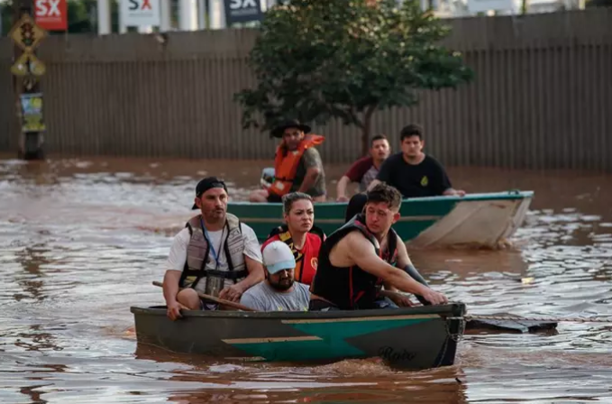 Gobierno de Brasil establece el estado de calamidad en 336 municipios por las lluvias en Río Grande del Sur