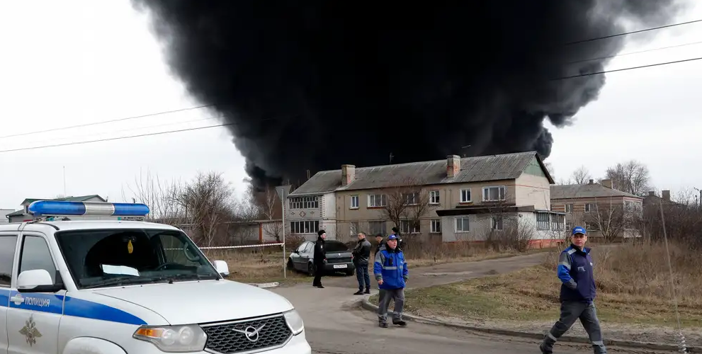 Ucrania reivindica otro golpe a depósito de combustible ruso