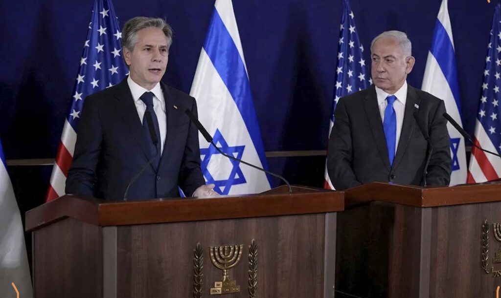 Blinken se reúne con Netanyahu en Jerusalén para hablar sobre una posible tregua con Hamás