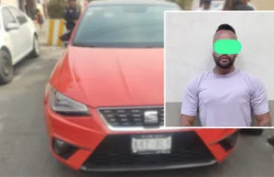 Un individuo agrede a un oficial de policía en Texcoco por impedirle estacionarse en doble fila