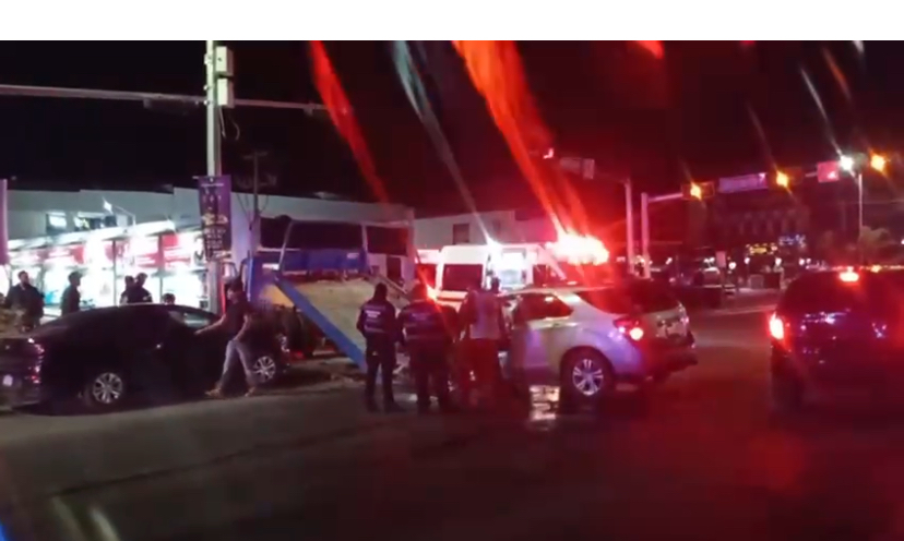 Joven alcoholizado protagonizó accidente