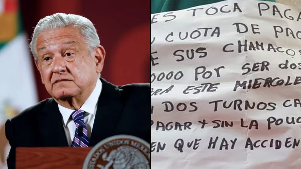 “No hay que dejarse intimidar”, AMLO por supuesto cobro de piso en primaria de Veracruz