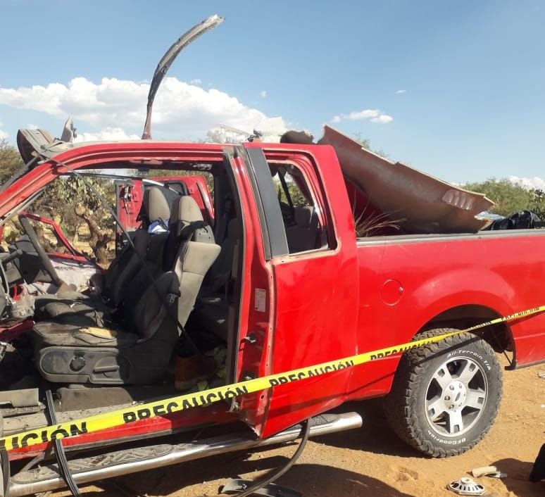 Explotó pirotecnia en vehículo que circulaba en cortejo fúnebre
