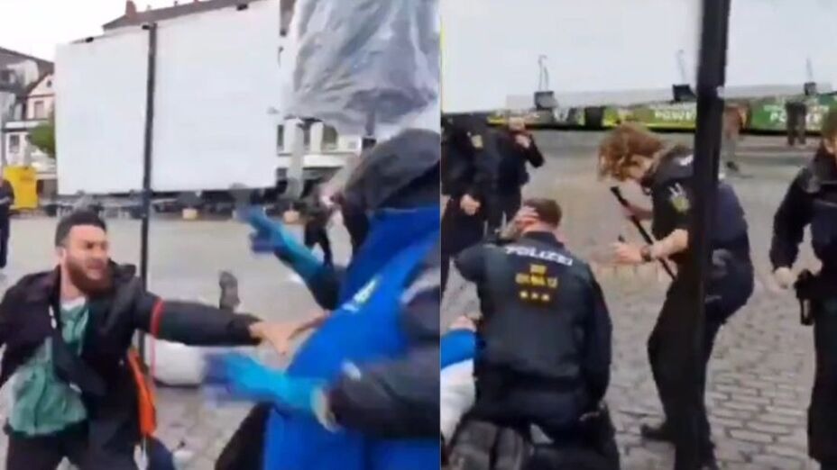 Apuñalan en el cuello a un crítico del Islam y a un policía en Alemania