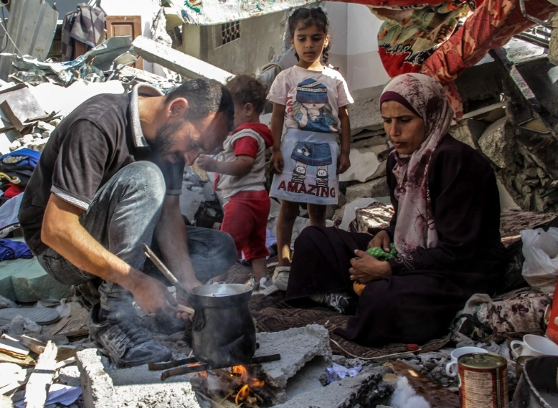 Un millón de palestinos van a sufrir hambruna en julio