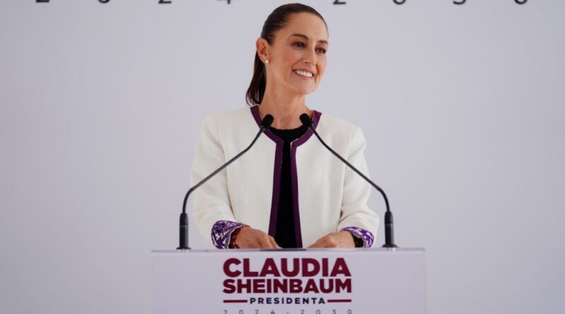 Volatilidad del peso frente al dólar es algo transitorio: Sheinbaum