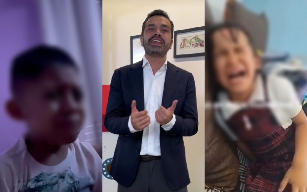 VIDEOS: Niños lloran porque Máynez perdió las elecciones