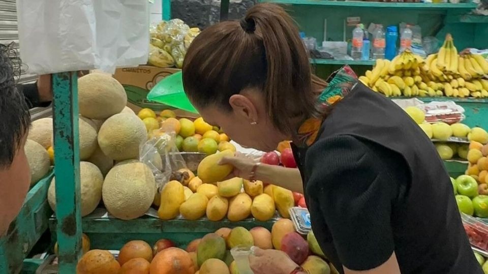 VIDEO: Sheinbaum presume su visita al mercado de Tlalpan