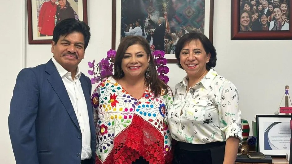Clara Brugada reconoce trabajo de Chíguil en la GAM durante reunión