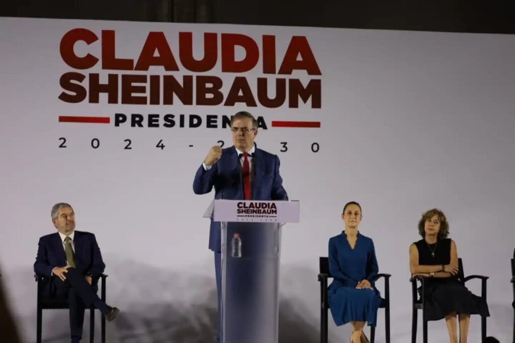 Marcelo Ebrard, próximo secretario de Economía, da mensaje de agradecimiento a Sheinbaum