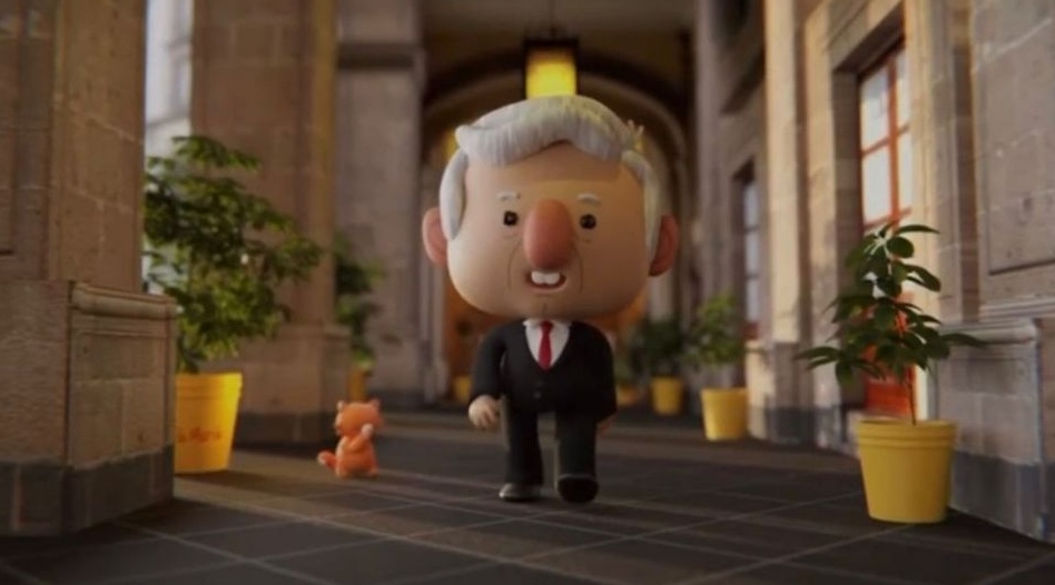 «La Mañanera» estrena nueva intro animada con un ‘amlito’