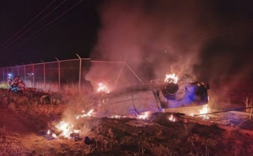 Tras volcadura en La Carretera de la Muerte dejó de existir