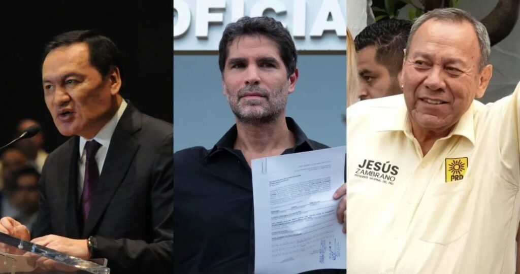 Chong, Verástegui y Jesús Zambrano planean tener sus propias fuerzas políticas