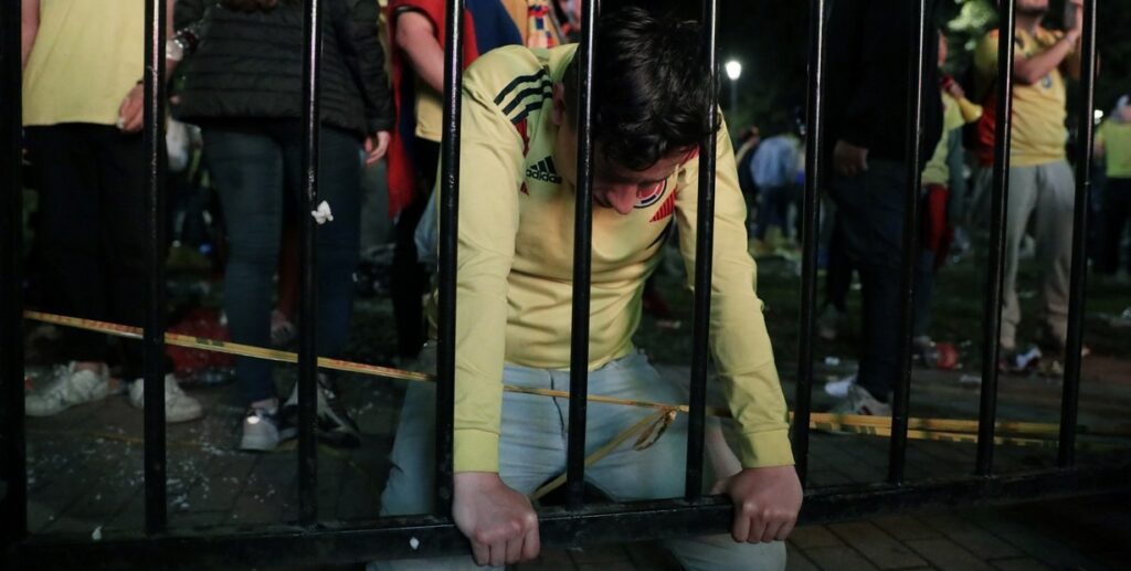 Colombia reporta cinco muertos por riñas tras derrota en la Final de la Copa América
