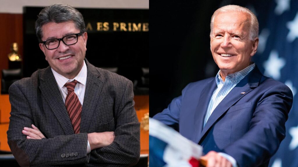 Ricardo Monreal elogia a Biden tras bajarse de la carrera presidencial