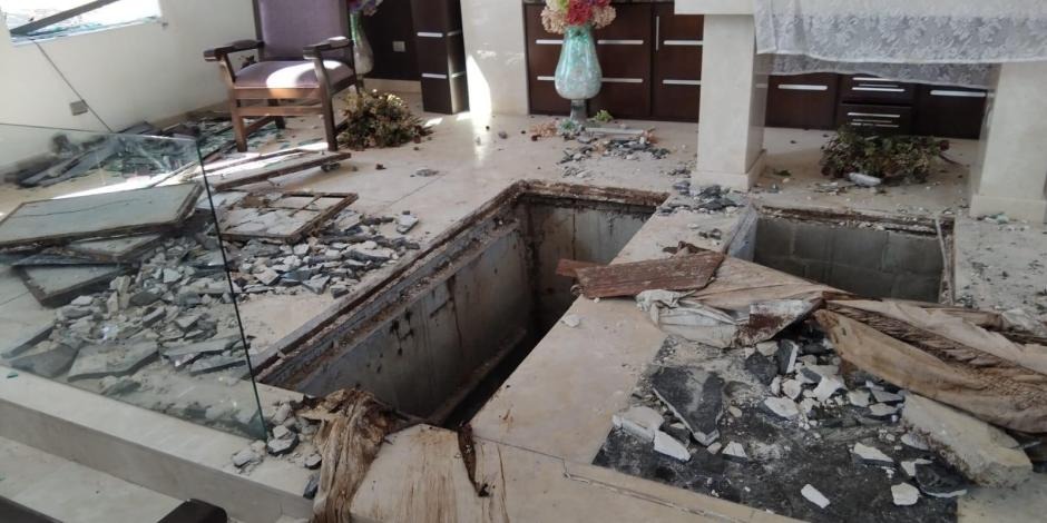 Vandalizan la capilla familiar de Dámaso López, «El Licenciado», en Sinaloa