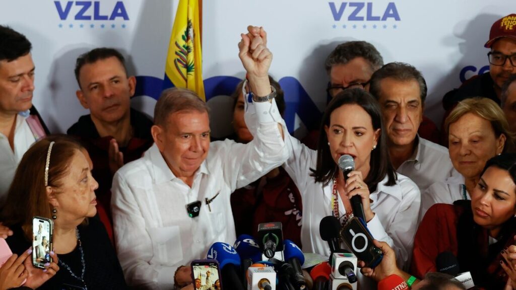 María Corina Machado afirma que tienen como probar que Edmundo González ganó las elecciones en Venezuela