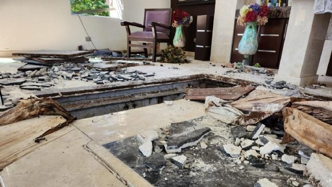 Fiscalía investiga vandalismo y robo de restos de capilla familiar de Dámaso López “El Licenciado”