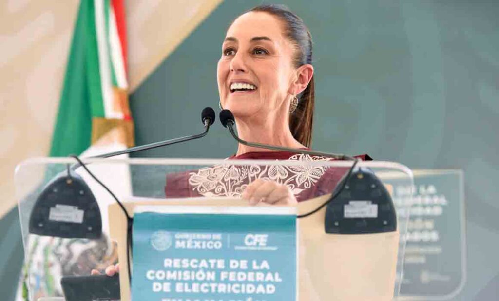 AMLO afirma que con «Sheinbaum no habrá retrocesos» para México