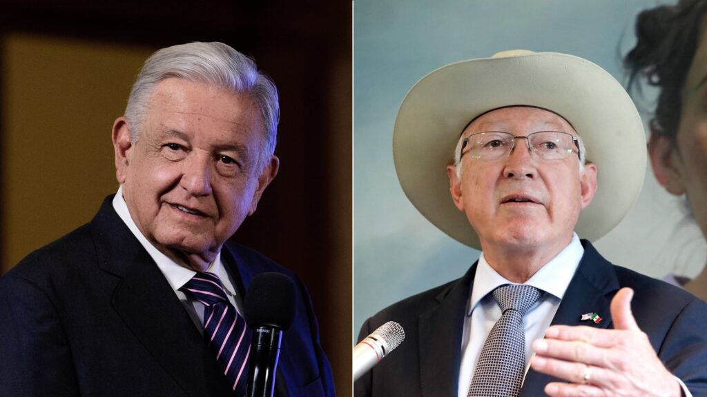 AMLO pone en pausa relación con Ken Salazar tras críticas a reforma judicial