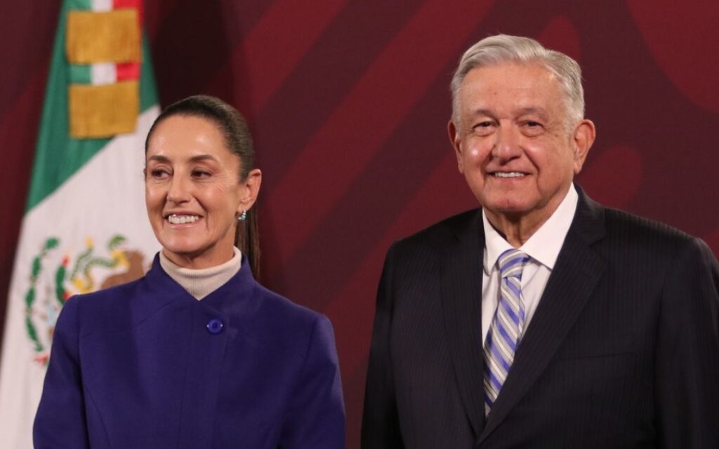 AMLO reacciona al discurso de Sheinbaum como presidenta electa de México