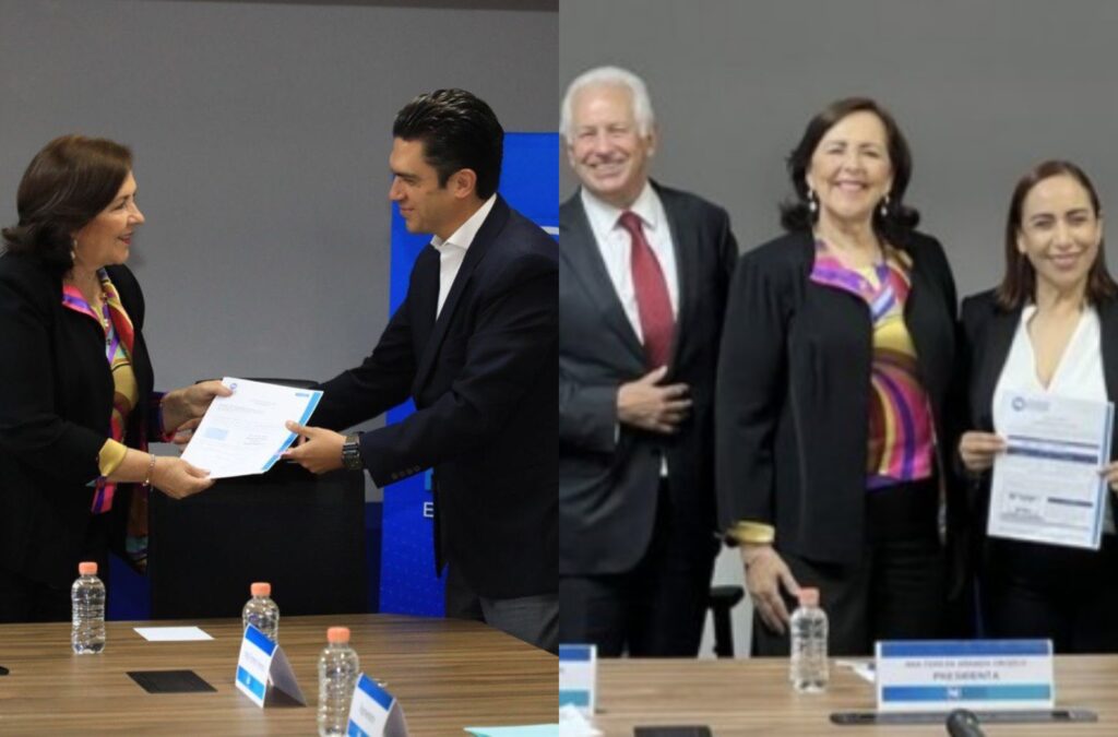 Jorge Romero y Adriana Dávila se inscriben para buscar la dirigencia del PAN