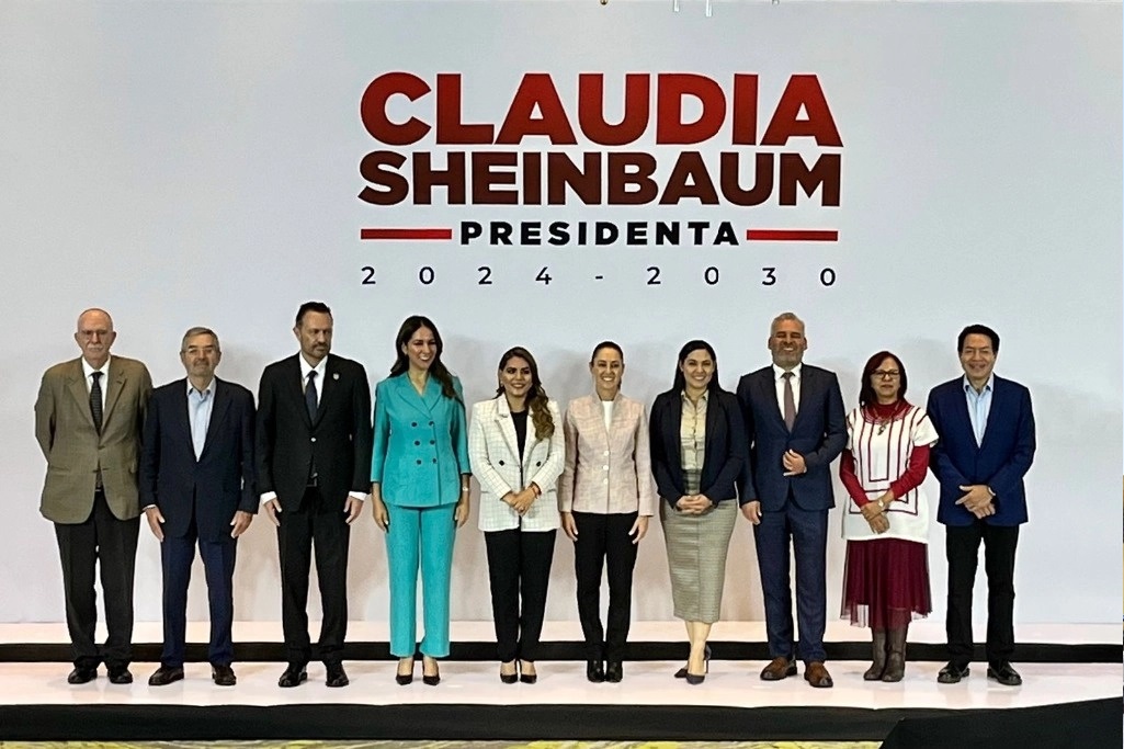 Claudia Sheinbaum se reunió con gobernadores del centro del país