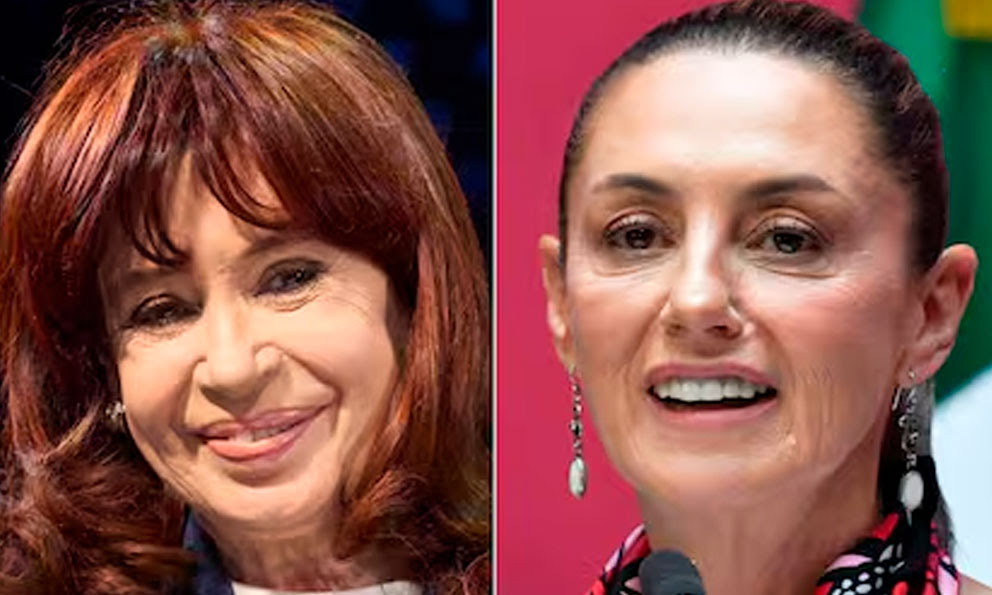 Sheinbaum se reúne con Cristina Fernández, expresidenta argentina