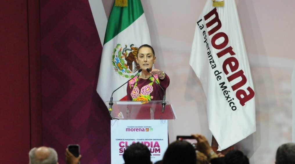 Morena celebra declaratoria del TEPJF que da triunfo presidencial a Sheinbaum