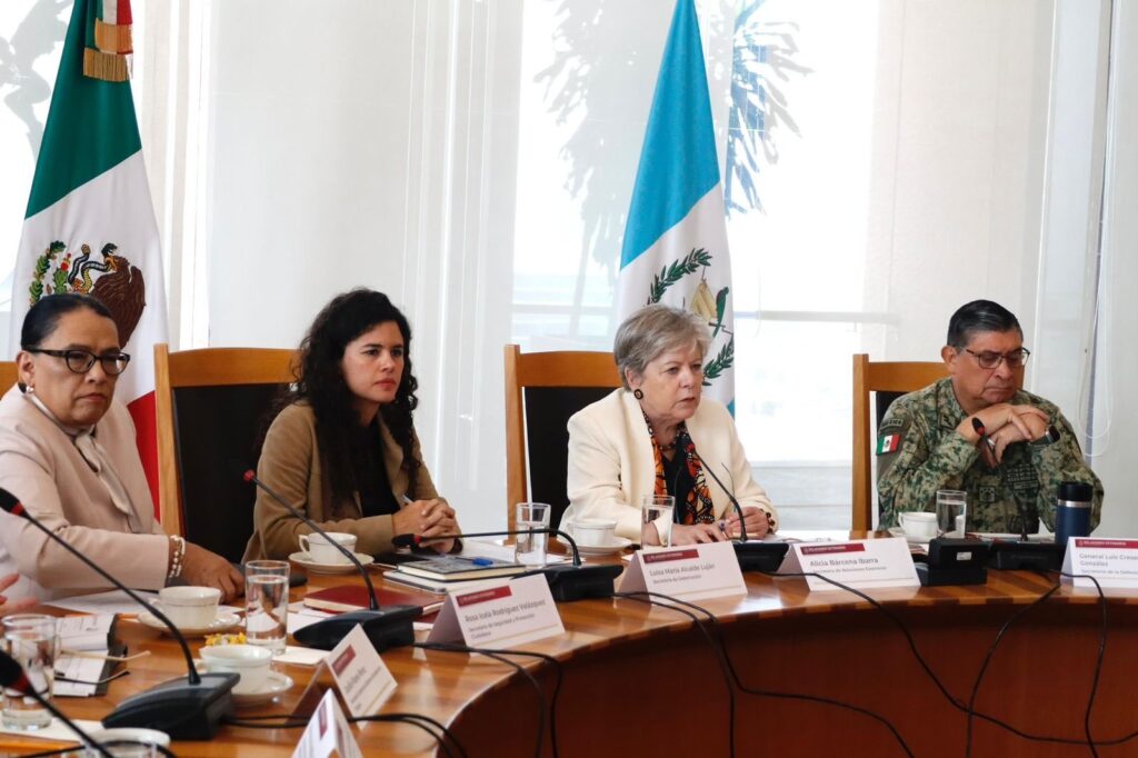 México y Guatemala acuerdan operaciones de seguridad en frontera ante violencia de cárteles